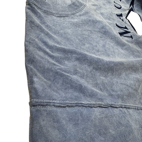 Yesterdays Sportswear Maui Hawaii T-Shirt Large Blue Tie-Dye Graphic Crewneck So - Picture 3 of 7